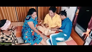 Indian Hot swapping Sex&excl; Fuck My lover